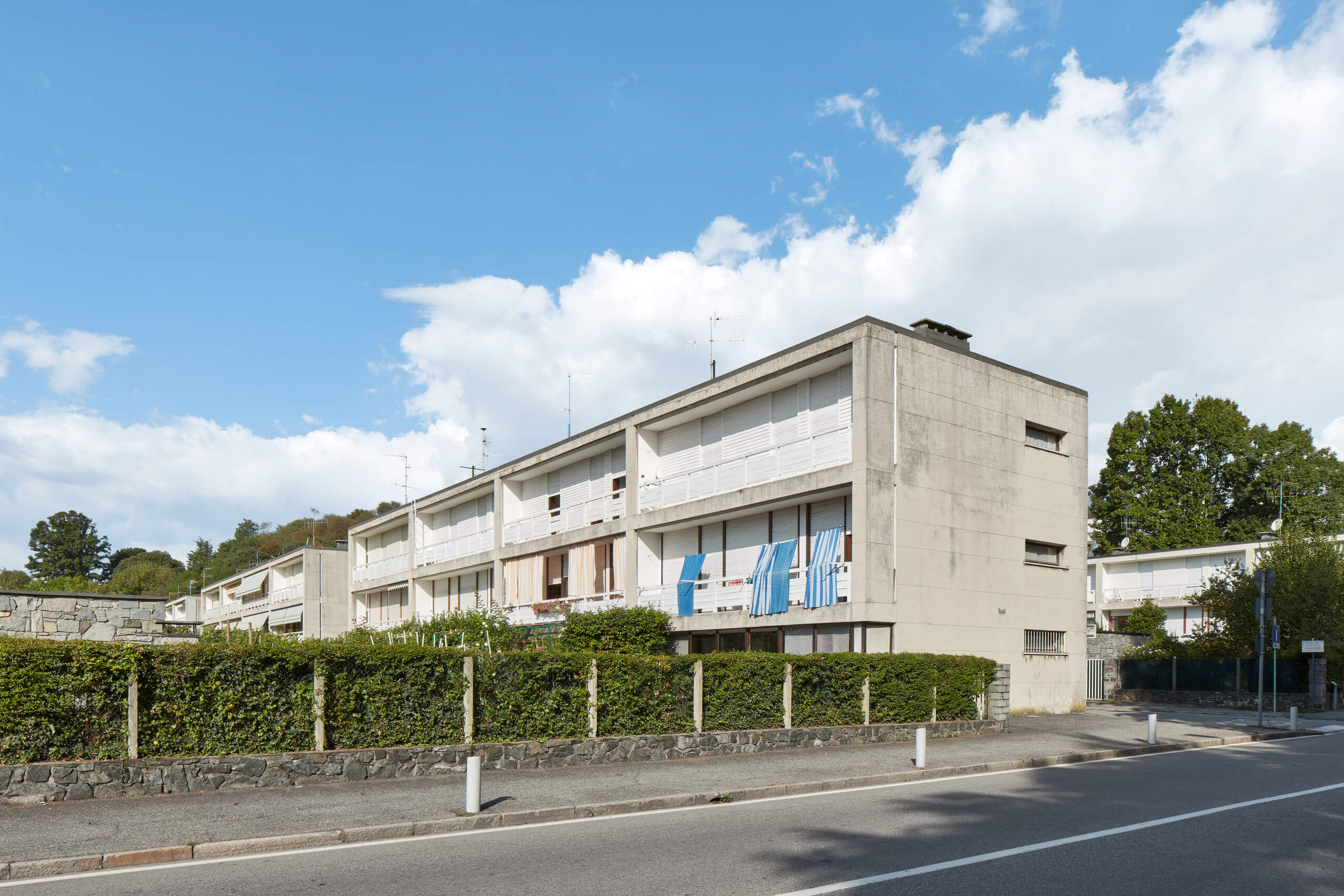 Case per Famiglie Numerose – Luigi Figini e Gino Pollini (1940) – Ivrea – Italy Case per Famiglie Numerose – Luigi Figini e Gino Pollini (1940) – Ivrea – Italy