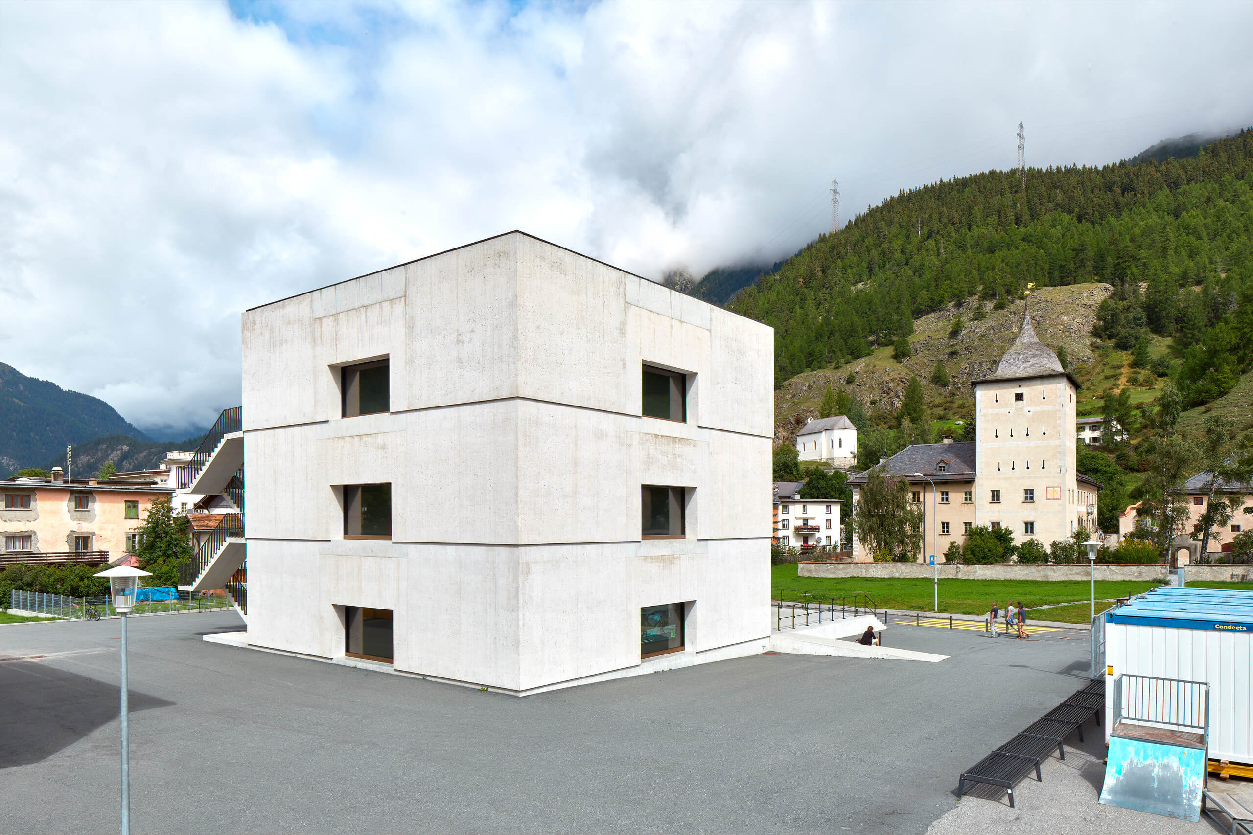 Schweizerischer Nationalpark – Zernez – Switzerland – Arch. Valerio Olgiati Schweizerischer Nationalpark – Zernez – Switzerland – Arch. Valerio Olgiati