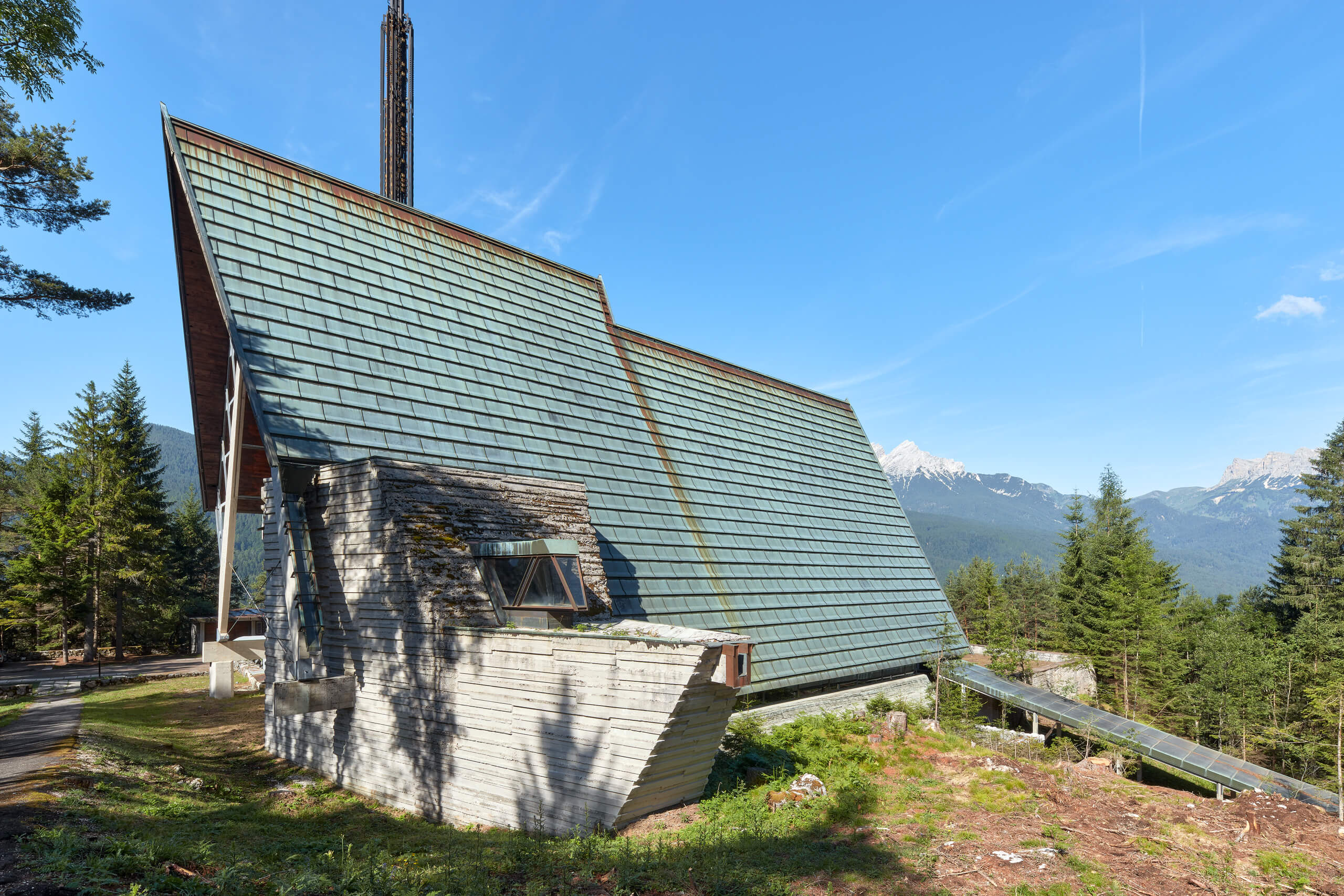 Chiesa Nostra Signore del Cadore – Arch. Edoardo Gellner – A Chiesa Nostra Signore del Cadore – Arch. Edoardo Gellner – A