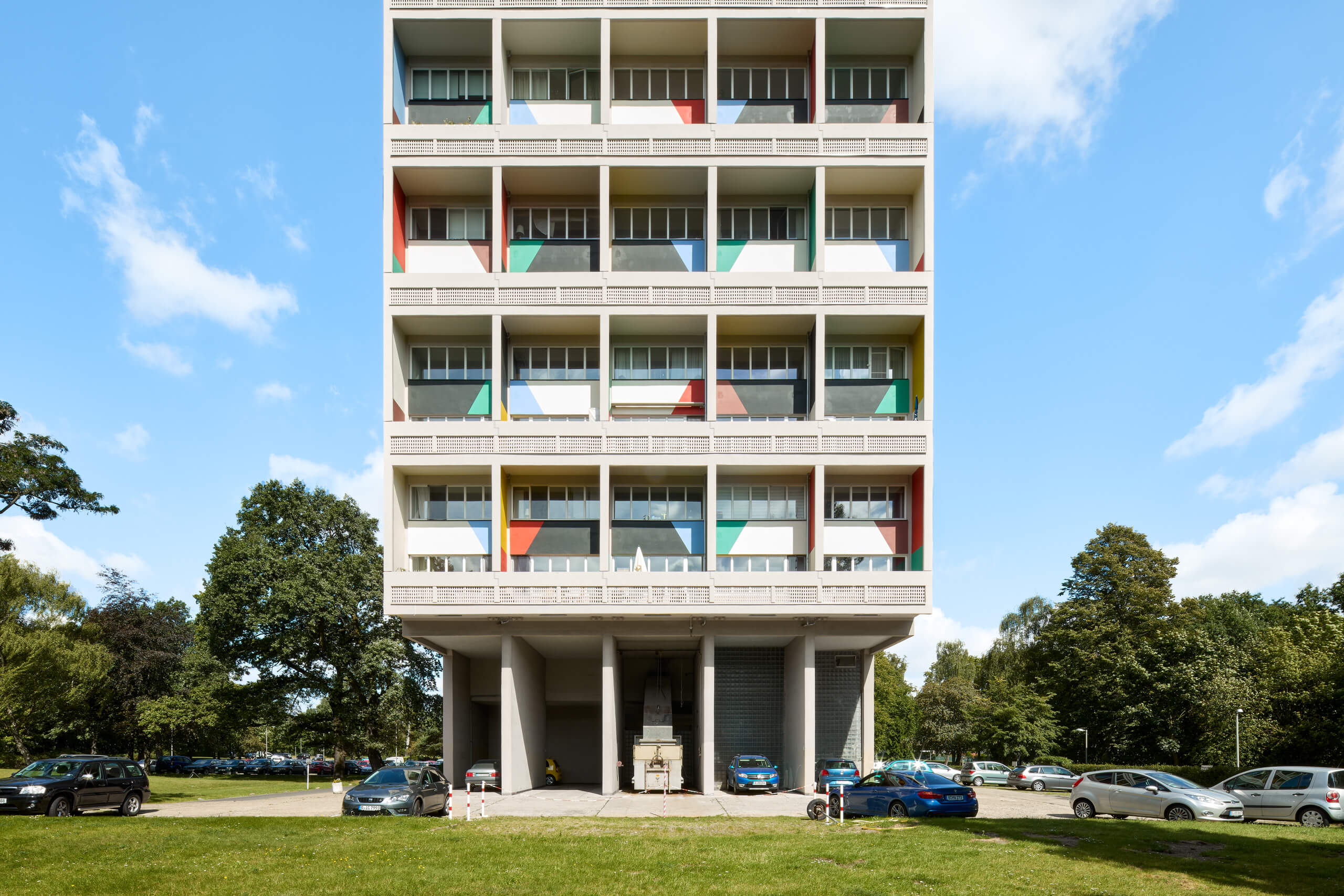 Unité d'Habitation<br>Berlin<br>LE Corbusier
