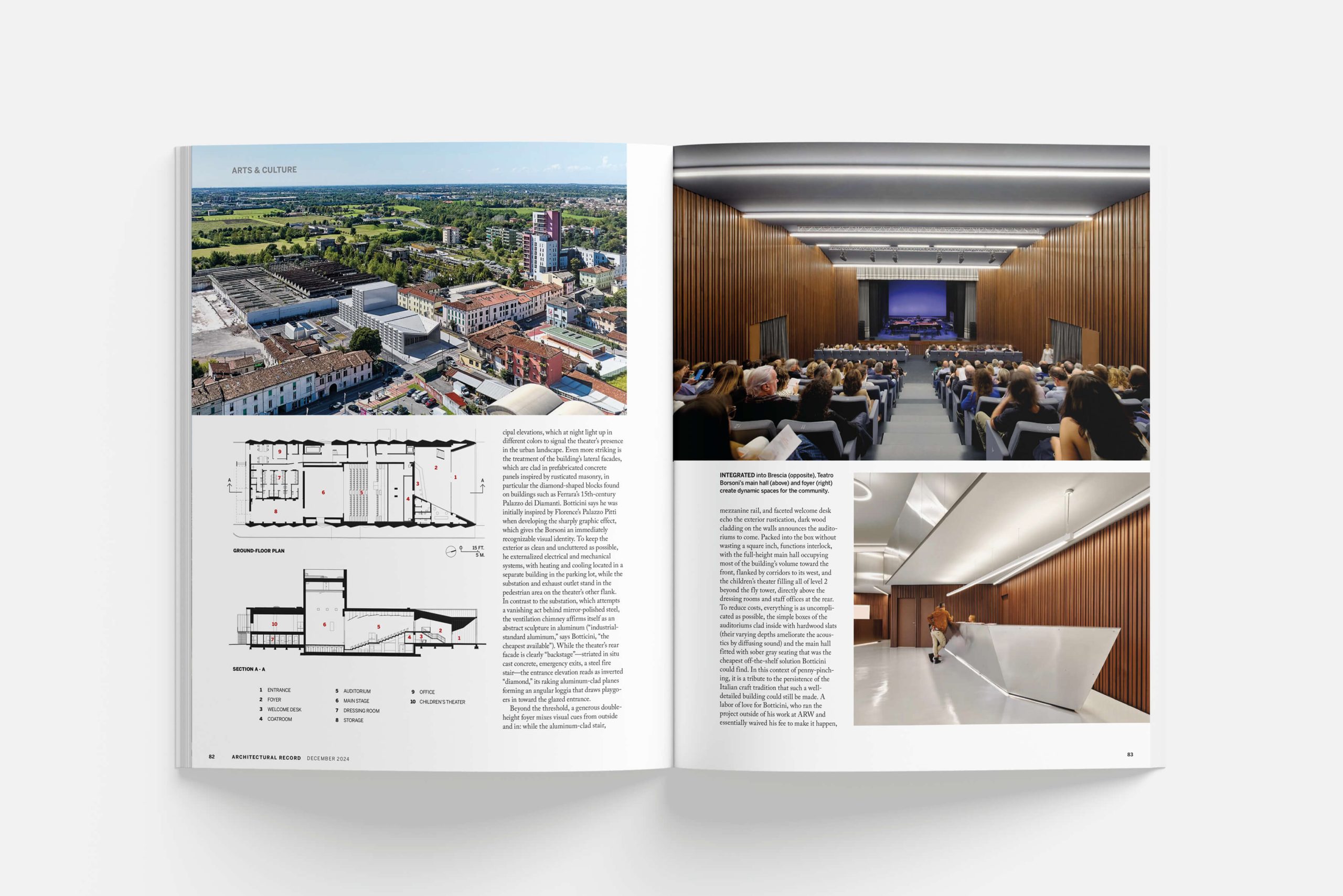 Teatro Borsoni – ARW Associates – Brescia – Italy