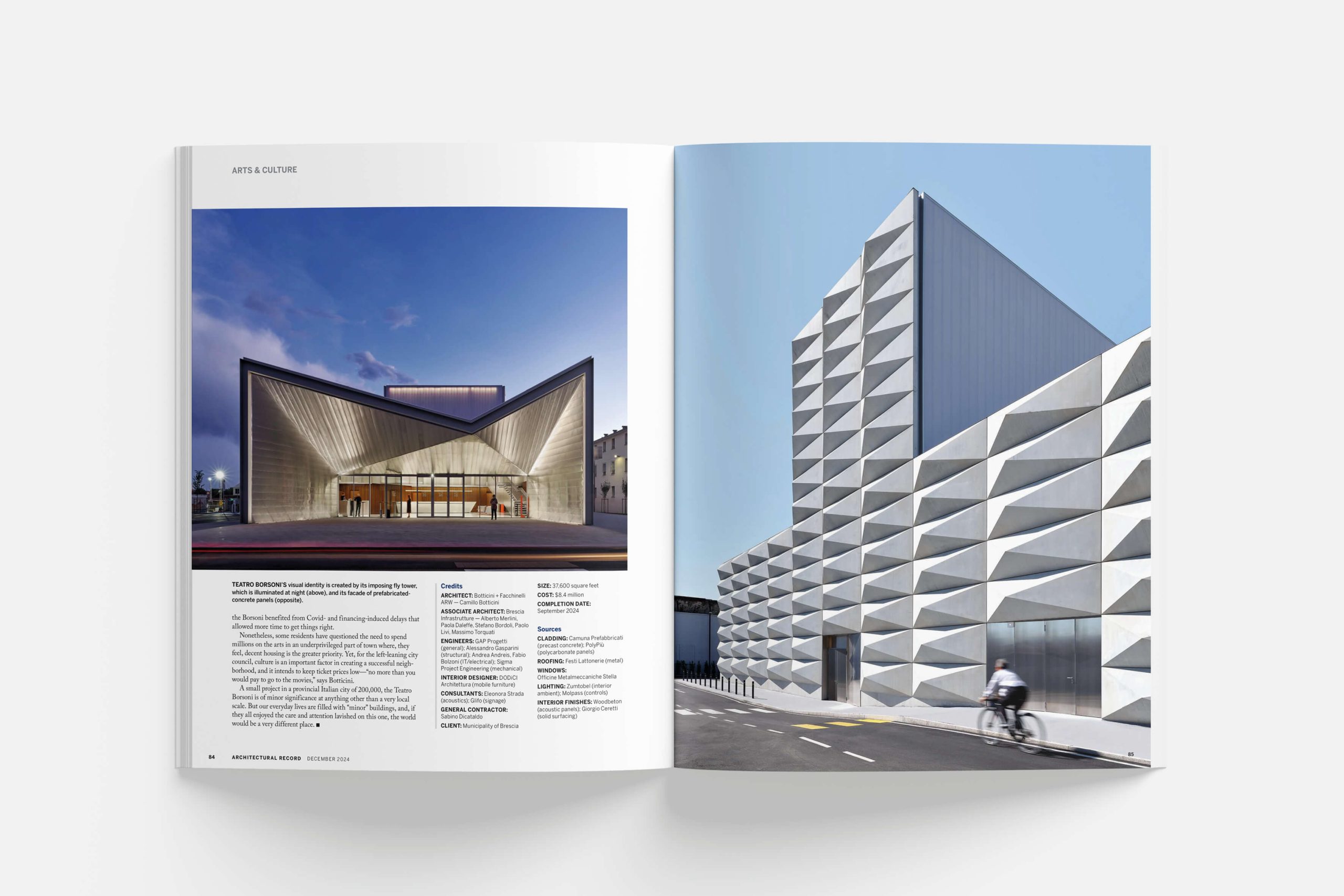 Teatro Borsoni – ARW Associates – Brescia – Italy