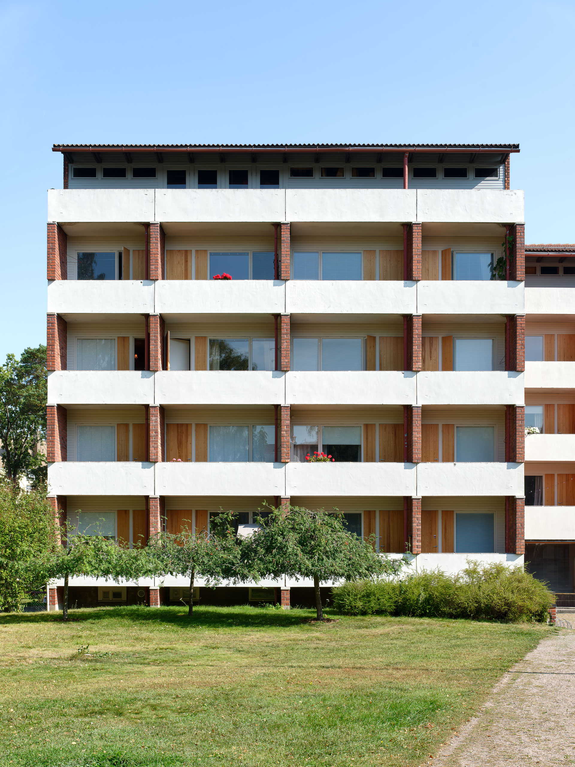 National Pensions Institute – Housing – Arch. Alvar Aalto – Munkkiniemi – Helsinki National Pensions Institute – Housing – Arch. Alvar Aalto – Munkkiniemi – Helsinki