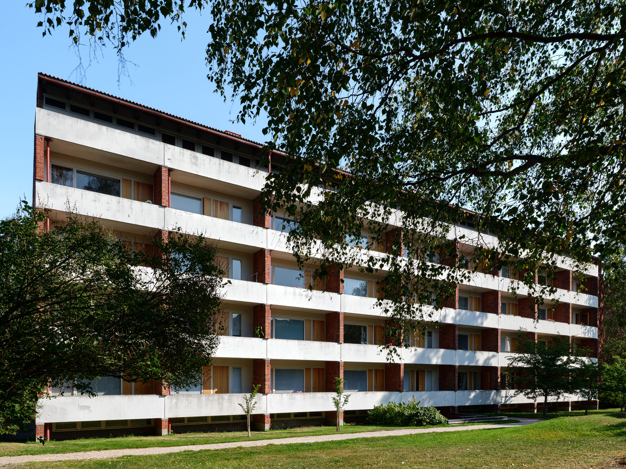 National Pensions Institute – Housing – Arch. Alvar Aalto – Munkkiniemi – Helsinki National Pensions Institute – Housing – Arch. Alvar Aalto – Munkkiniemi – Helsinki