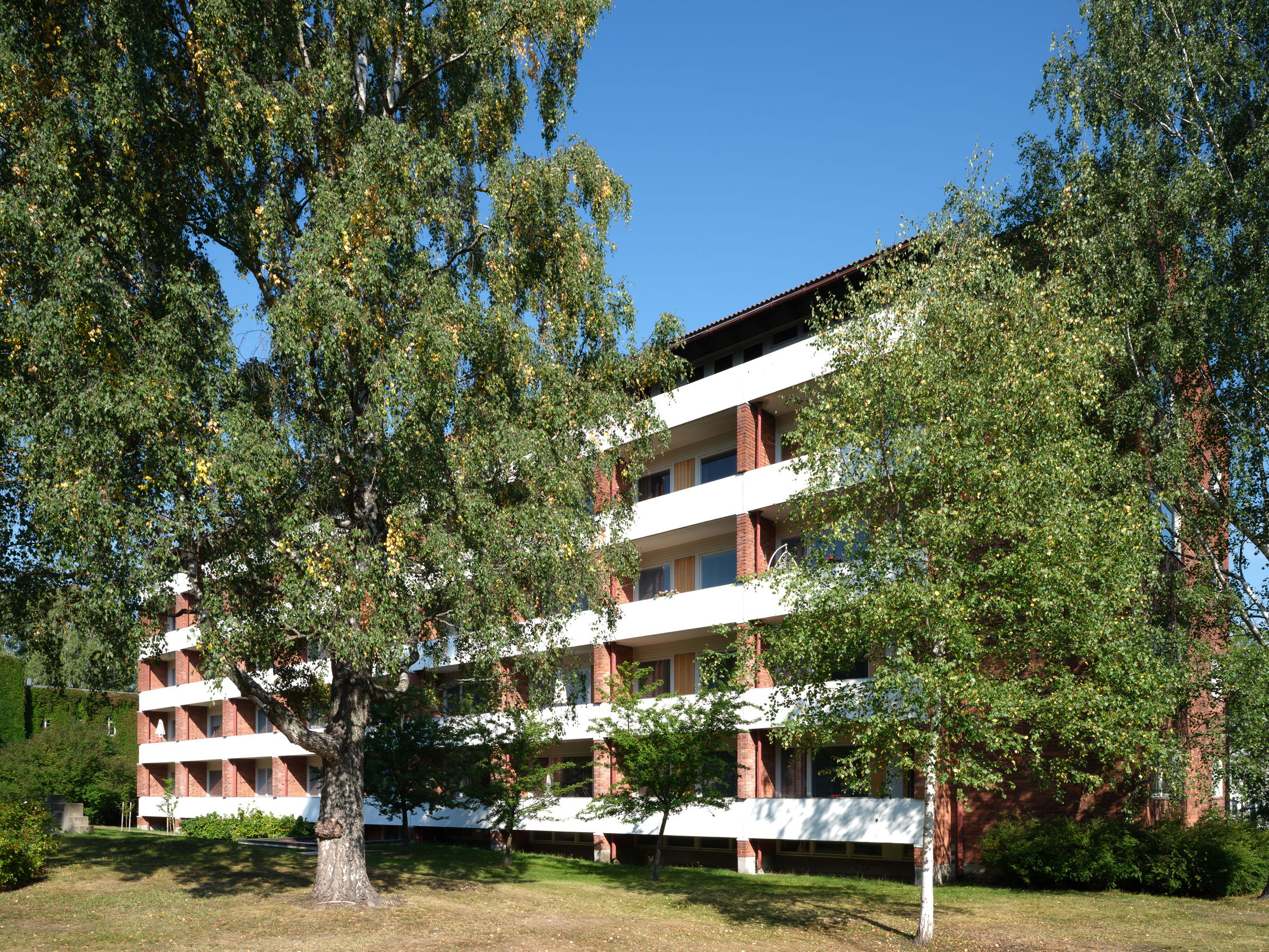 National Pensions Institute – Housing – Arch. Alvar Aalto – Munkkiniemi – Helsinki National Pensions Institute – Housing – Arch. Alvar Aalto – Munkkiniemi – Helsinki