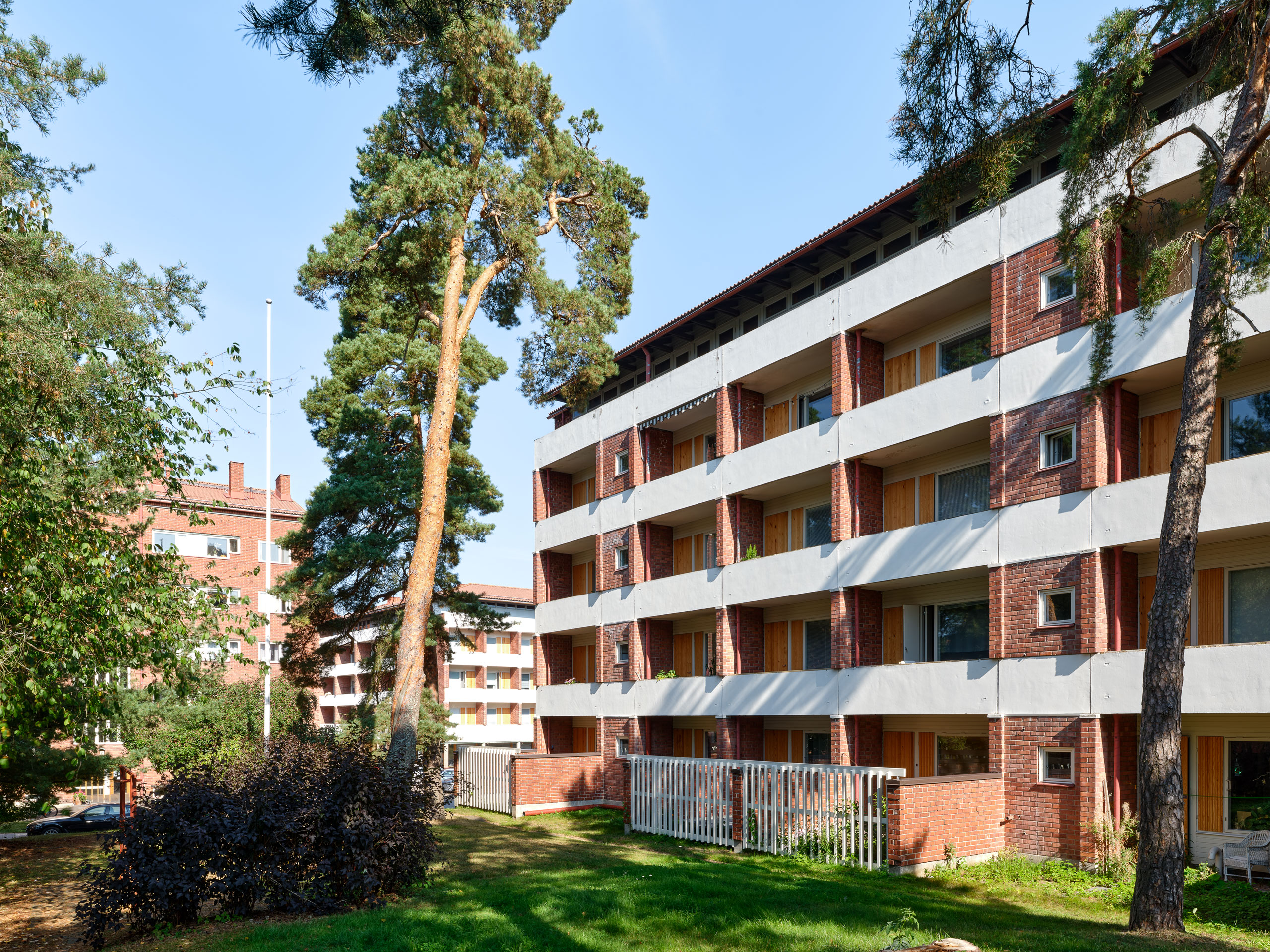 National Pensions Institute – Housing – Arch. Alvar Aalto – Munkkiniemi – Helsinki National Pensions Institute – Housing – Arch. Alvar Aalto – Munkkiniemi – Helsinki
