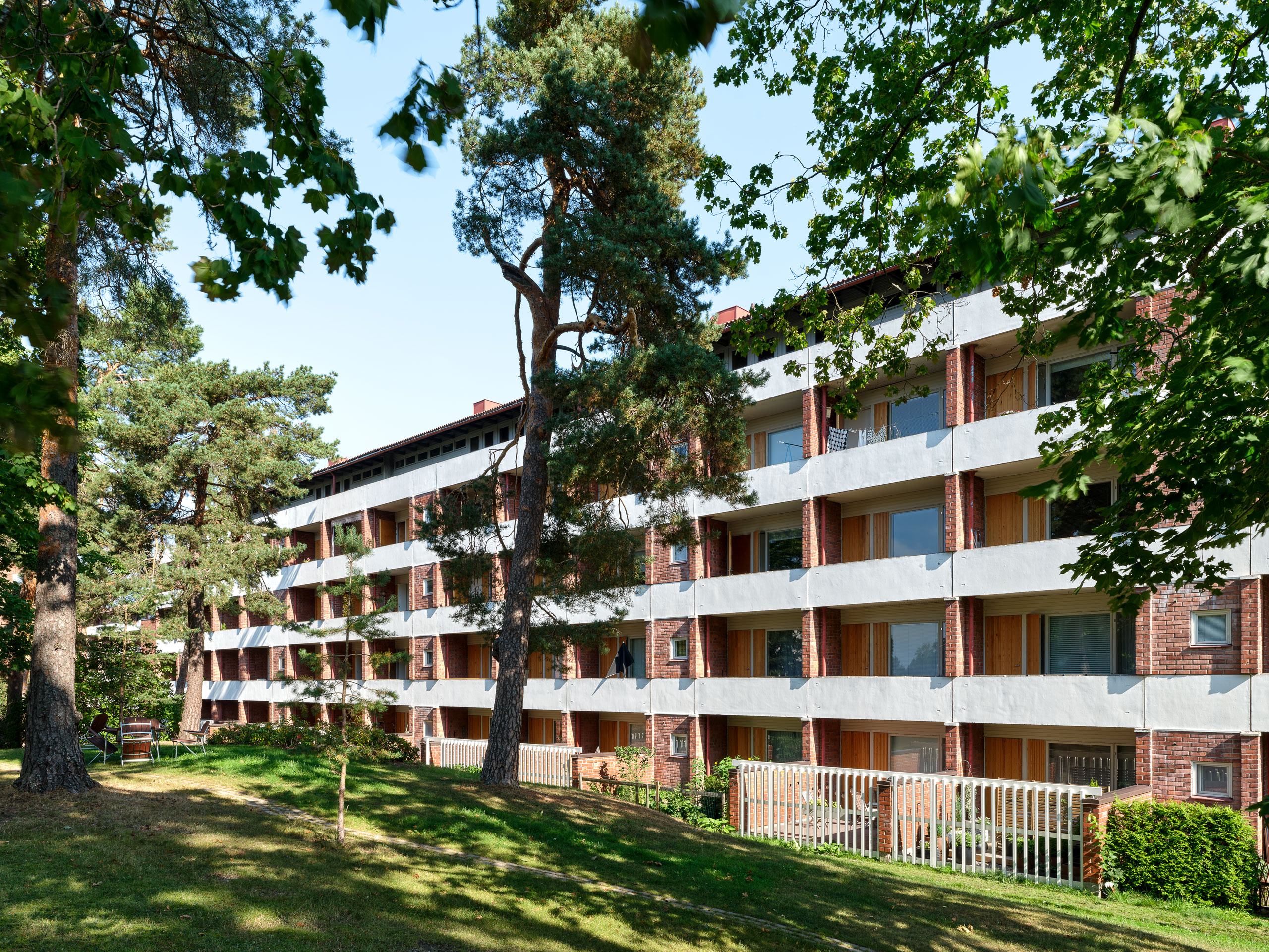 National Pensions Institute – Housing – Arch. Alvar Aalto – Munkkiniemi – Helsinki National Pensions Institute – Housing – Arch. Alvar Aalto – Munkkiniemi – Helsinki