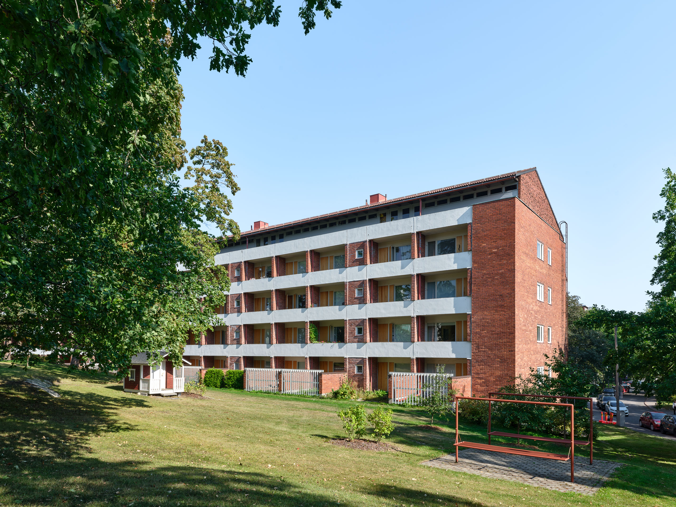 National Pensions Institute – Housing – Arch. Alvar Aalto – Munkkiniemi – Helsinki National Pensions Institute – Housing – Arch. Alvar Aalto – Munkkiniemi – Helsinki