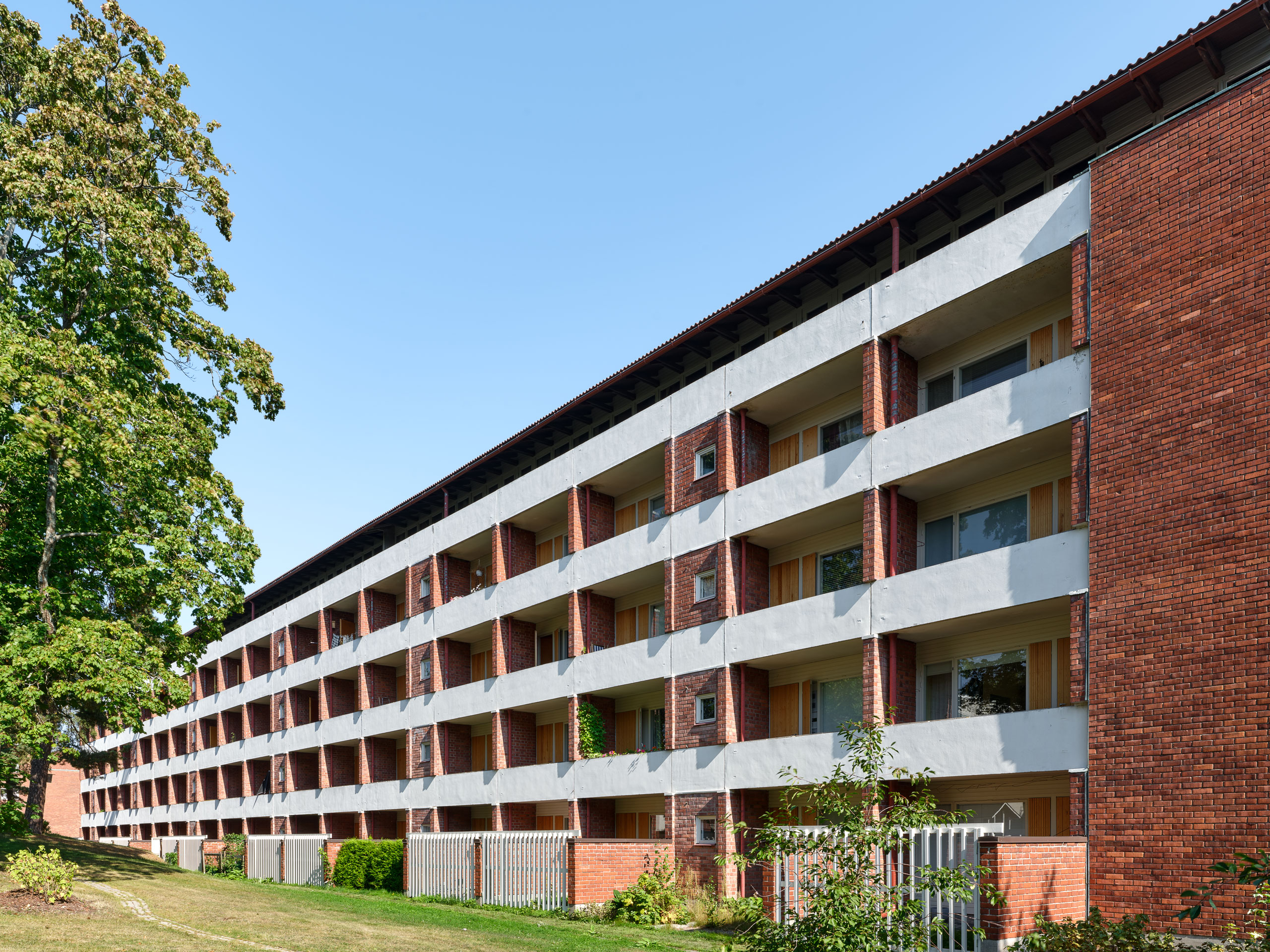 National Pensions Institute – Housing – Arch. Alvar Aalto – Munkkiniemi – Helsinki National Pensions Institute – Housing – Arch. Alvar Aalto – Munkkiniemi – Helsinki