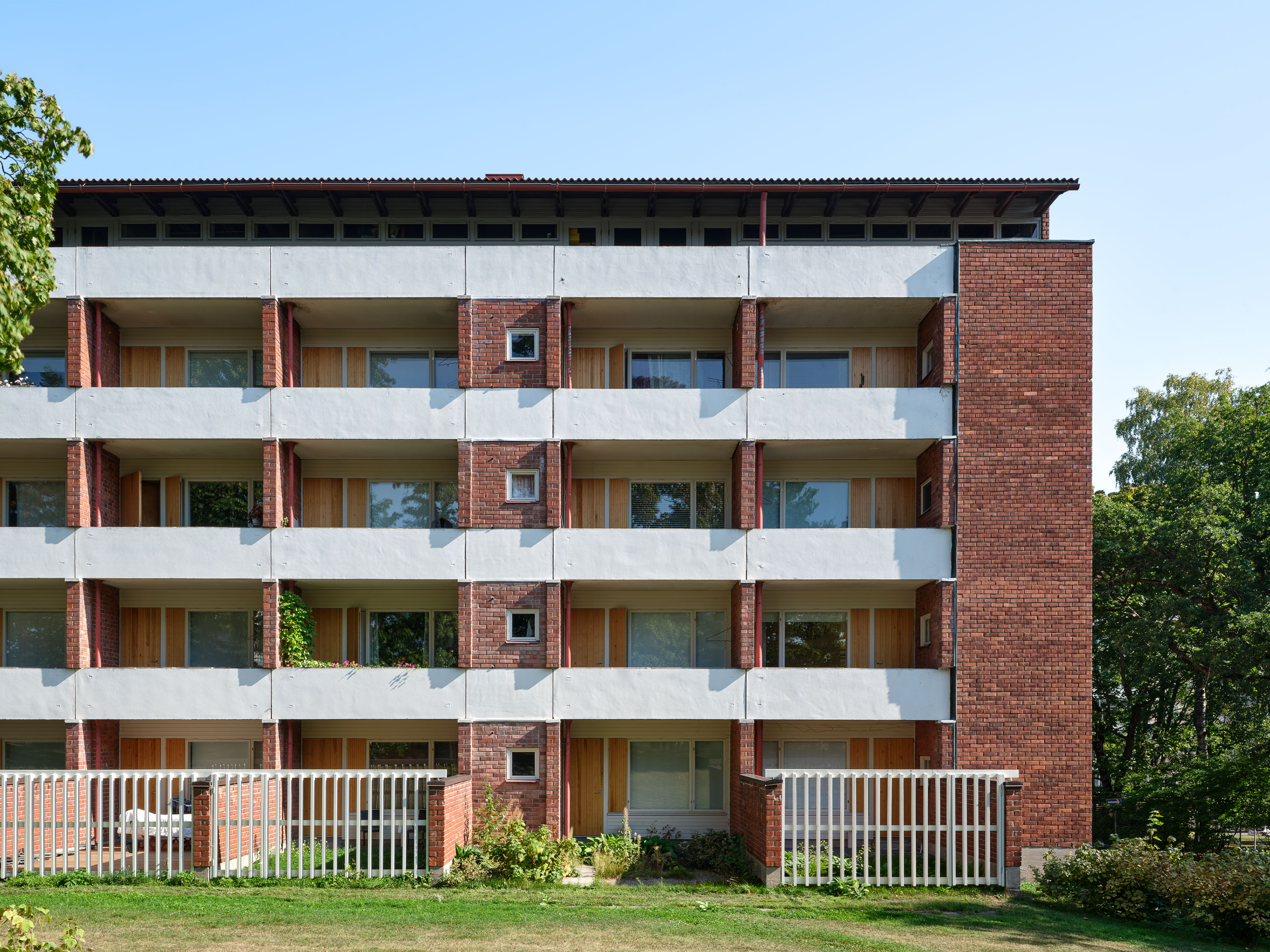 National Pensions Institute – Housing – Arch. Alvar Aalto – Munkkiniemi – Helsinki National Pensions Institute – Housing – Arch. Alvar Aalto – Munkkiniemi – Helsinki