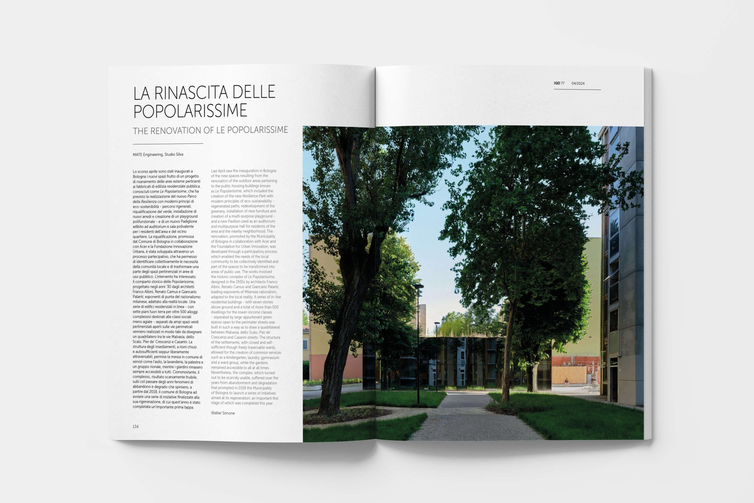 MATE Engineering – Parco delle Popolarissime – Bologna