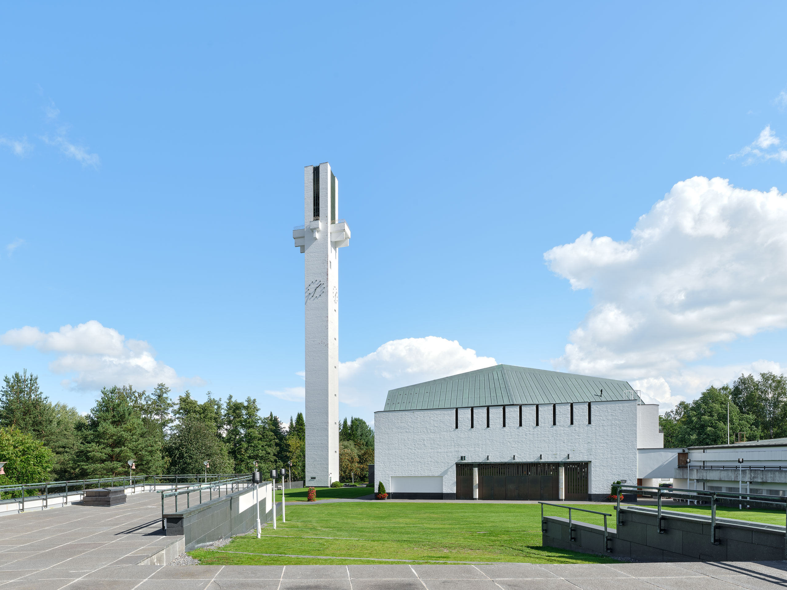 The Cross of the Plains Church and Parish Centre – Arch. Alvar Aalto – Seinäjoki – Finland The Cross of the Plains Church and Parish Centre – Arch. Alvar Aalto – Seinäjoki – Finland