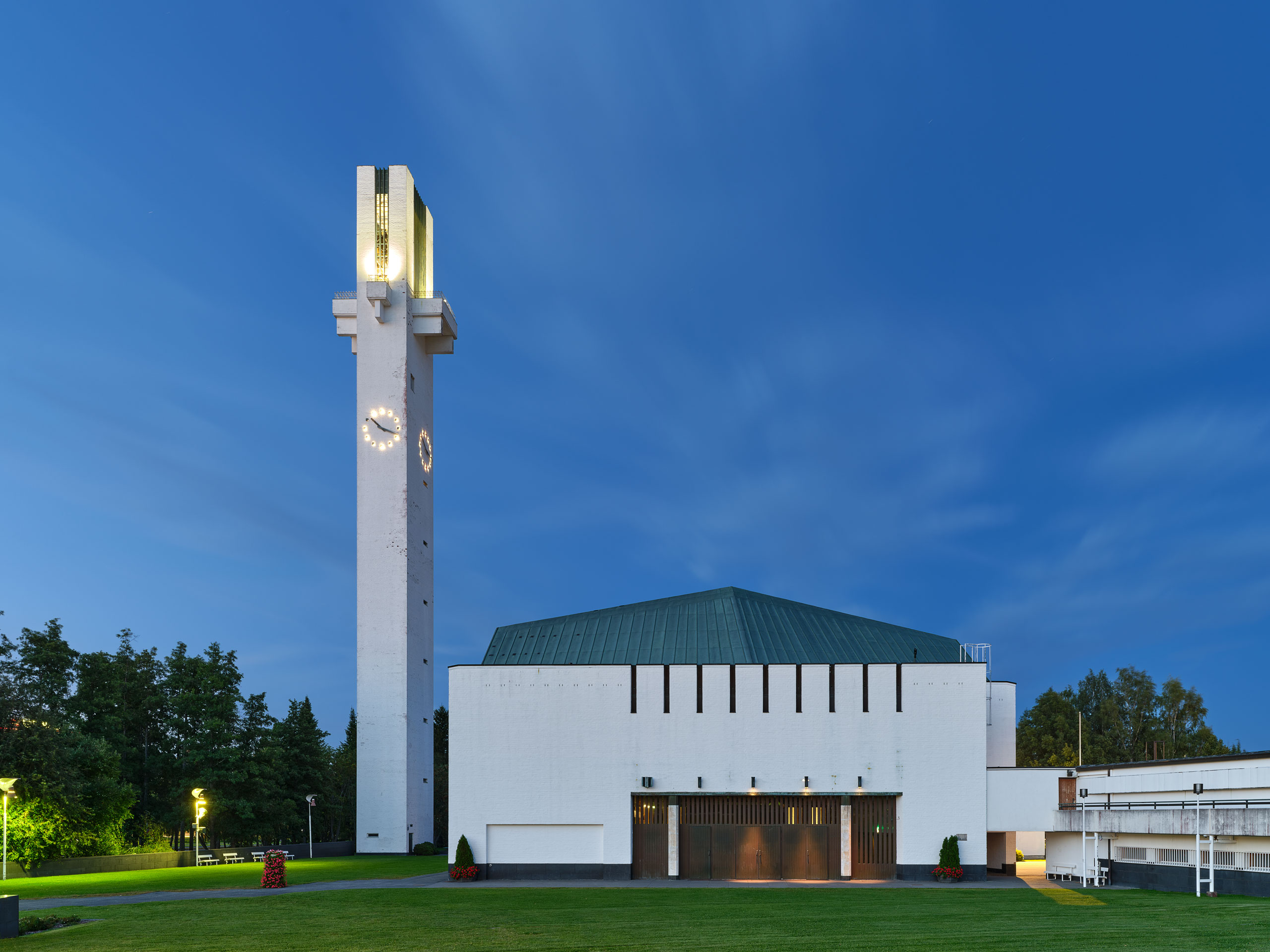 The Cross of the Plains Church and Parish Centre – Arch. Alvar Aalto – Seinäjoki – Finland The Cross of the Plains Church and Parish Centre – Arch. Alvar Aalto – Seinäjoki – Finland