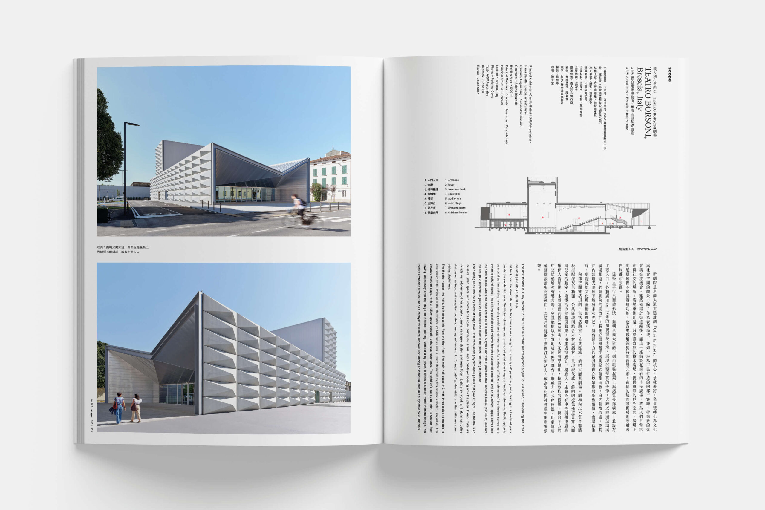 Teatro Borsoni – ARW Associates – Brescia – Italy