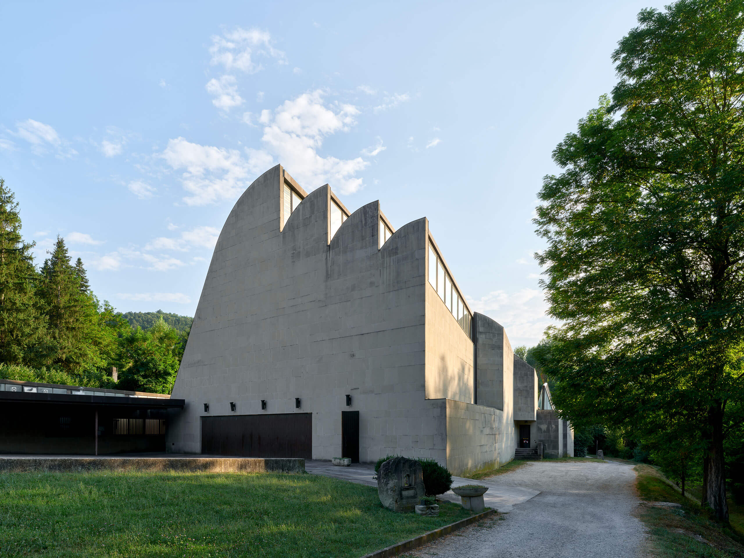 Chiesa Santa Maria Assunta – Alvar Aalto – Elissa Aalto – Riola – Italy Chiesa Santa Maria Assunta – Alvar Aalto – Elissa Aalto – Riola – Italy
