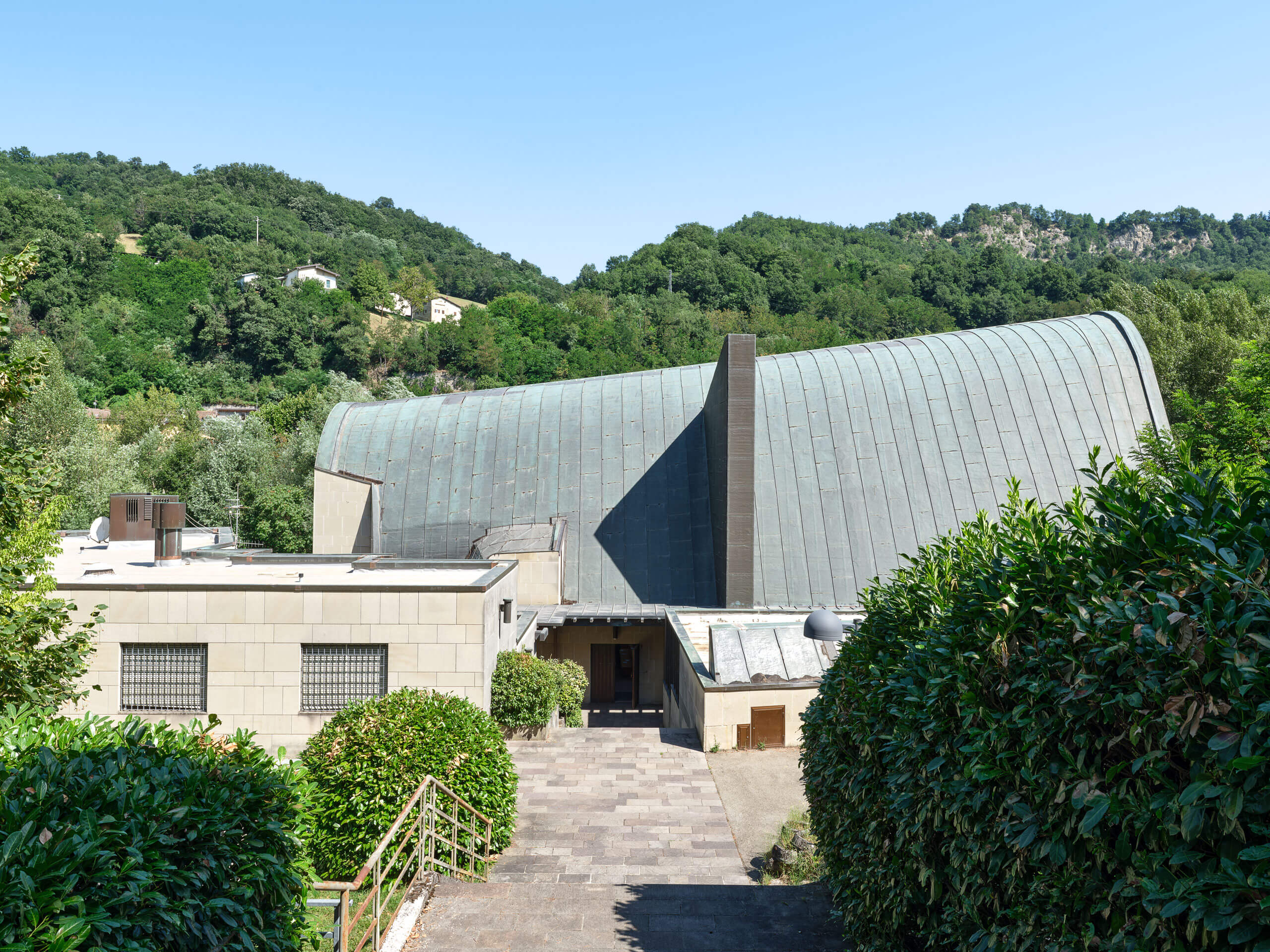 Chiesa Santa Maria Assunta – Alvar Aalto – Elissa Aalto – Riola – Italy Chiesa Santa Maria Assunta – Alvar Aalto – Elissa Aalto – Riola – Italy