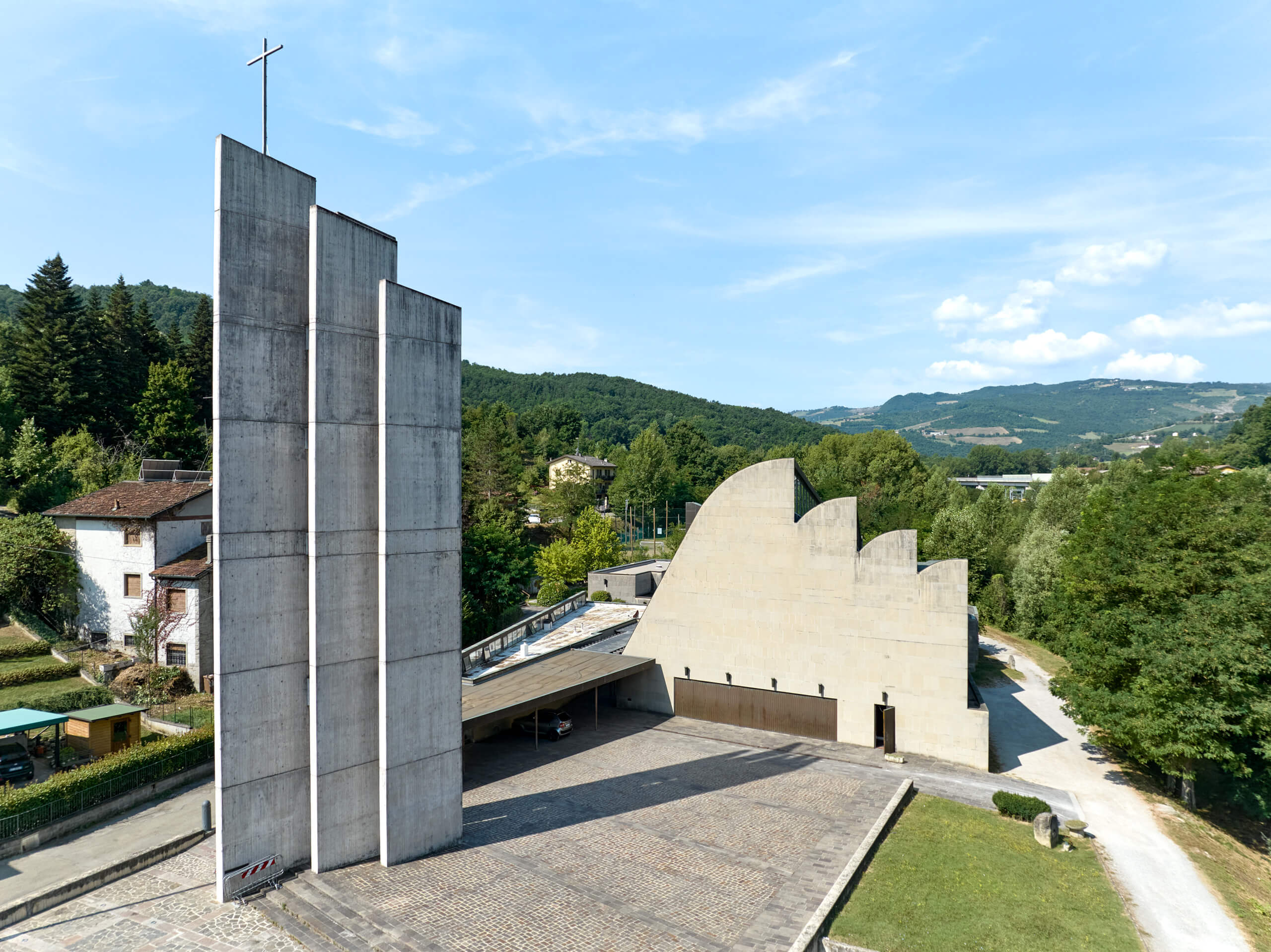 Chiesa Santa Maria Assunta – Alvar Aalto – Elissa Aalto – Riola – Italy Chiesa Santa Maria Assunta – Alvar Aalto – Elissa Aalto – Riola – Italy