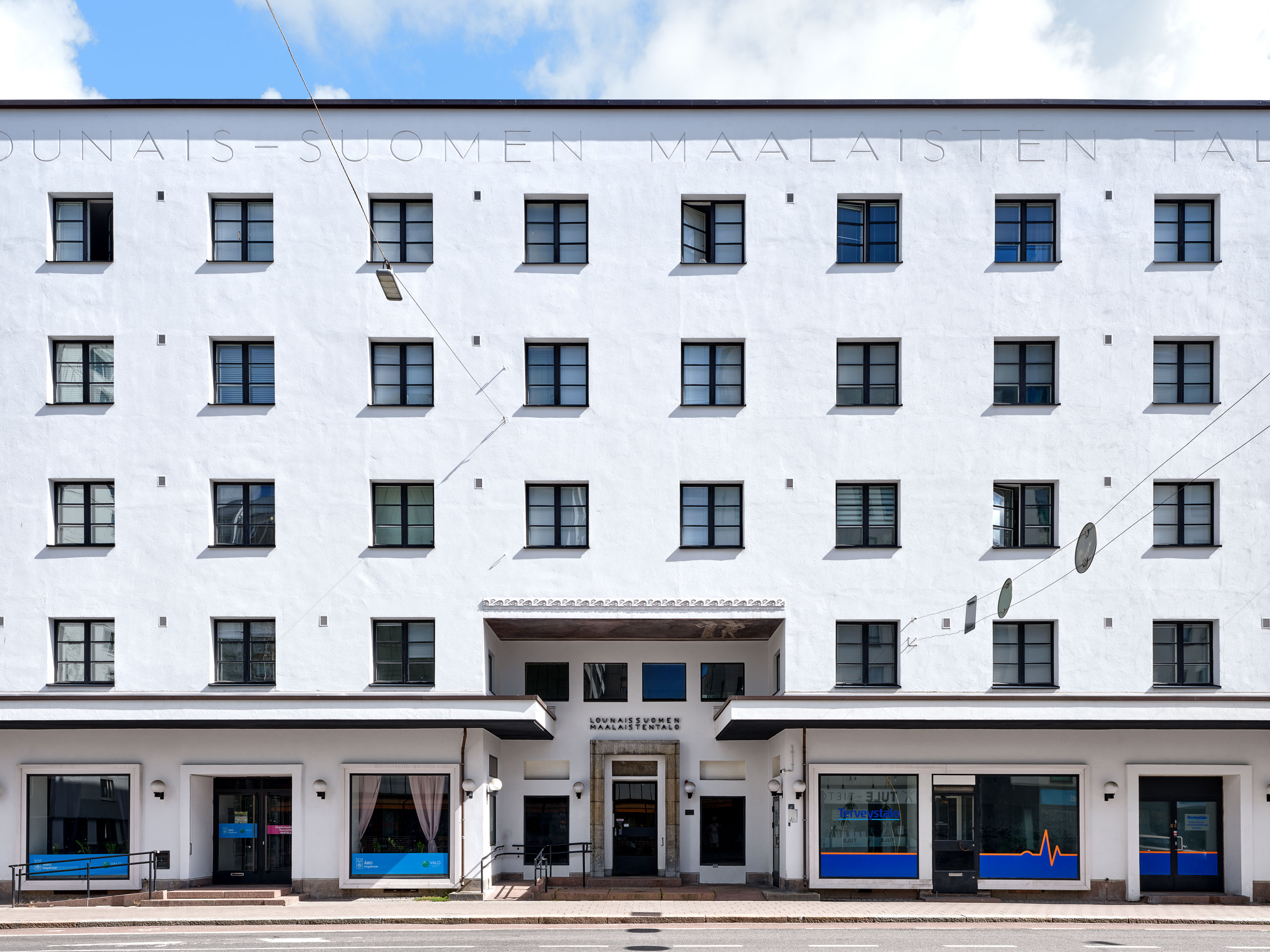 Southwestern Finland Agricultural Cooperative Building – Arch. Alvar Aalto – Turku – Finland Southwestern Finland Agricultural Cooperative Building – Arch. Alvar Aalto – Turku – Finland