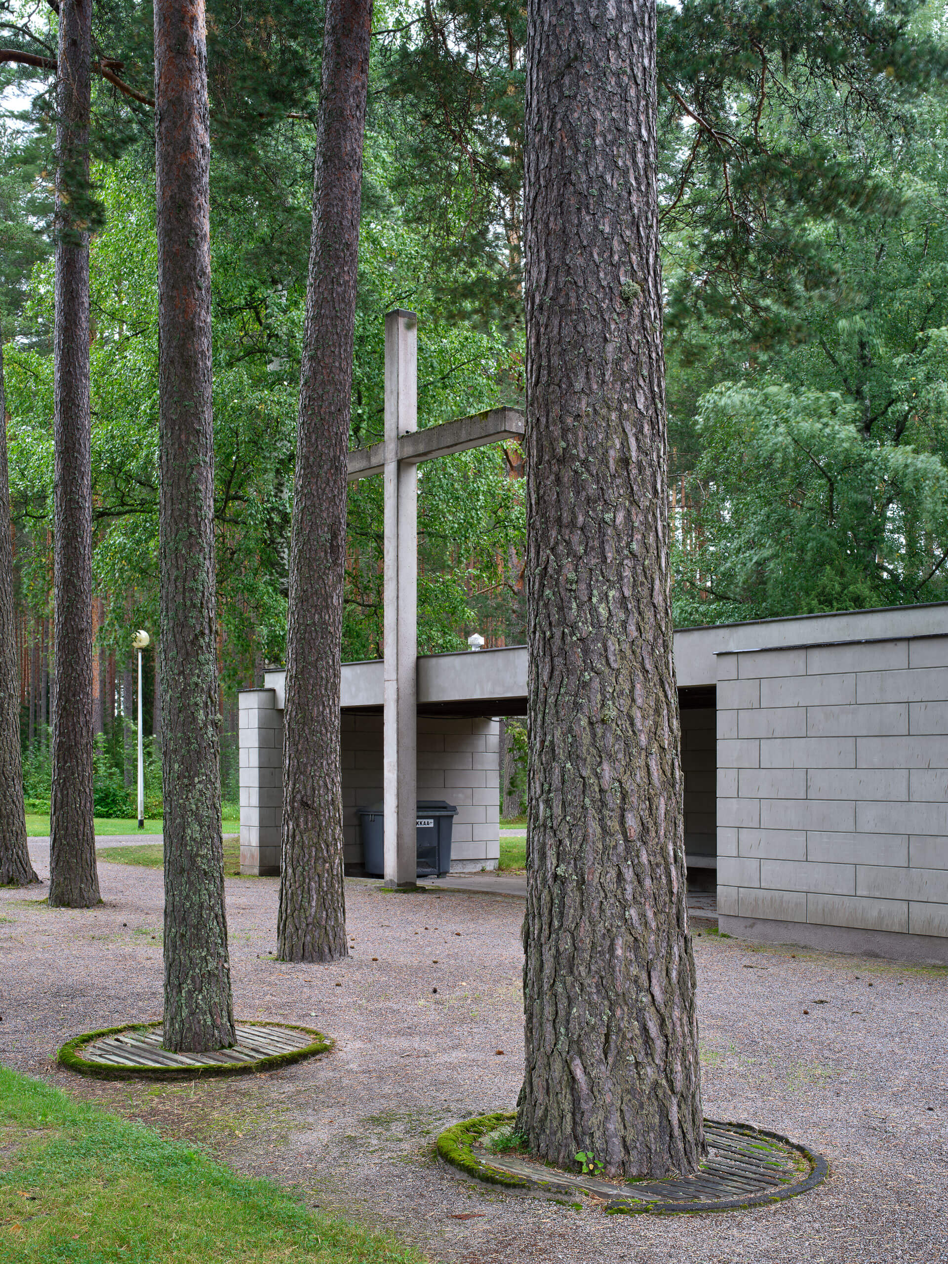 Vatiala Funerary Chapel – Arch. Viljo Ravell – Kangasala – Tampere – Finland Vatiala Funerary Chapel – Arch. Viljo Ravell – Kangasala – Tampere – Finland