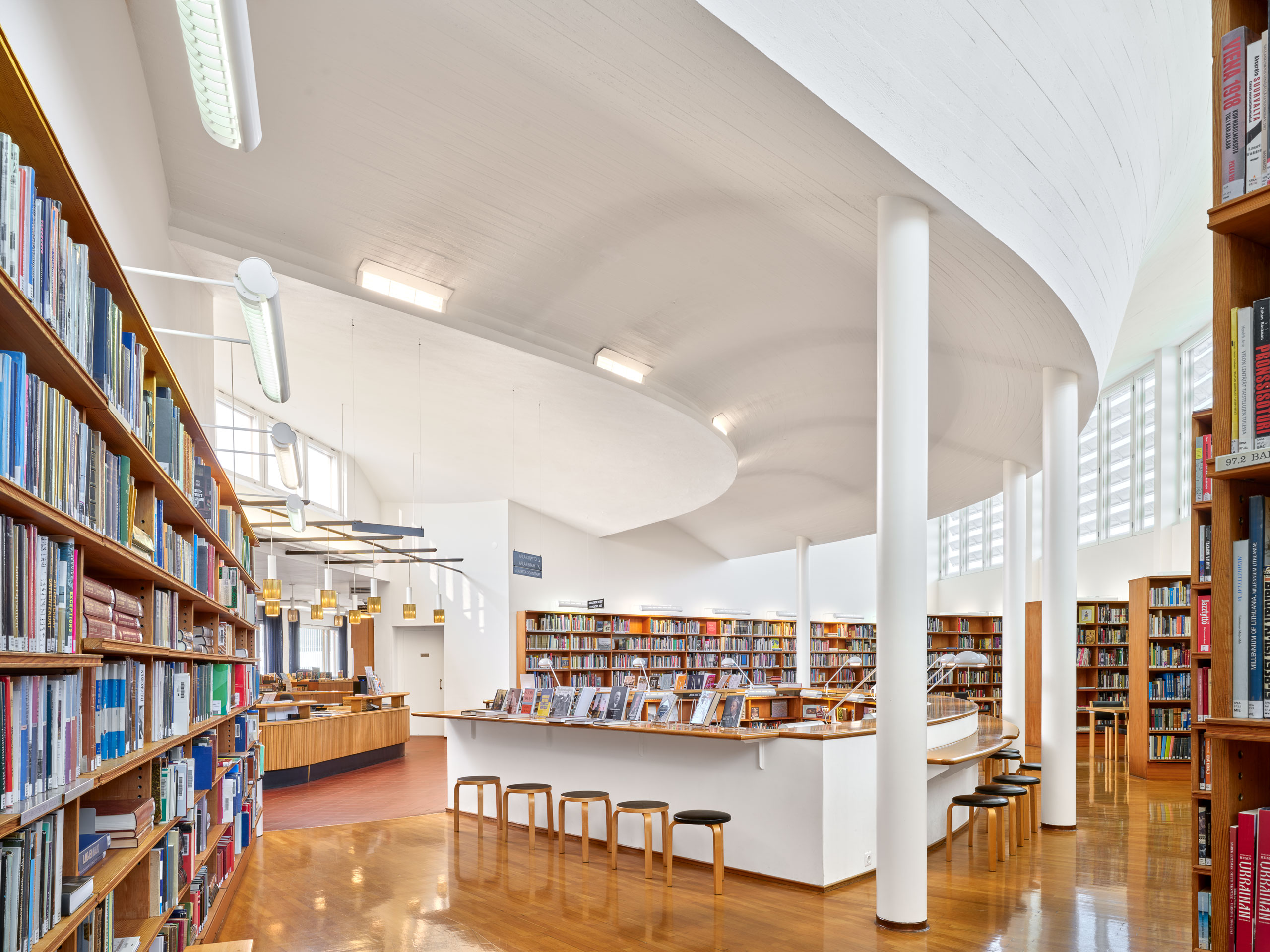 Seinäjoki Library- Arch. Alvar Aalto – Seinäjoki – Finland Seinäjoki Library- Arch. Alvar Aalto – Seinäjoki – Finland