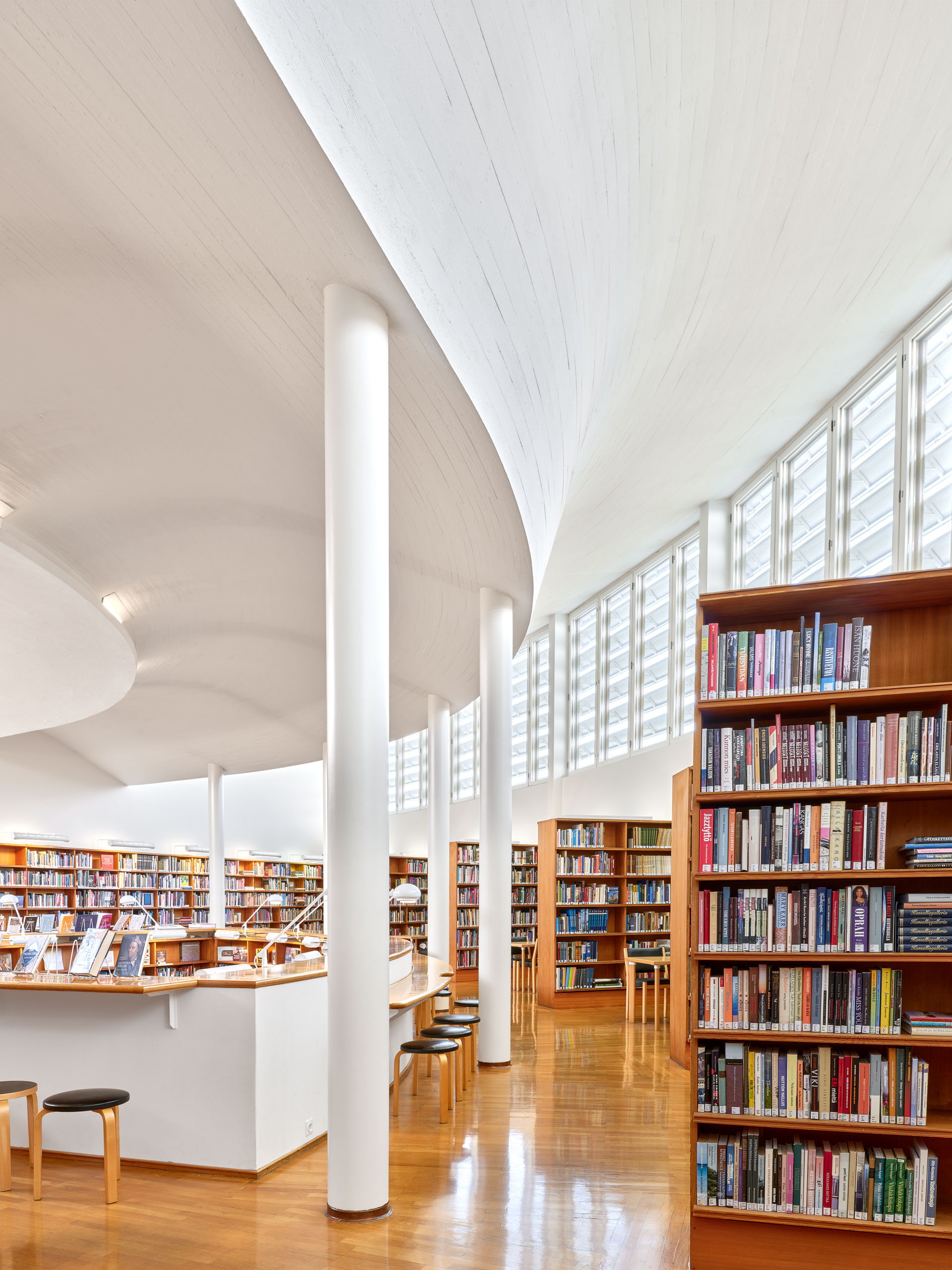 Seinäjoki Library- Arch. Alvar Aalto – Seinäjoki – Finland Seinäjoki Library- Arch. Alvar Aalto – Seinäjoki – Finland