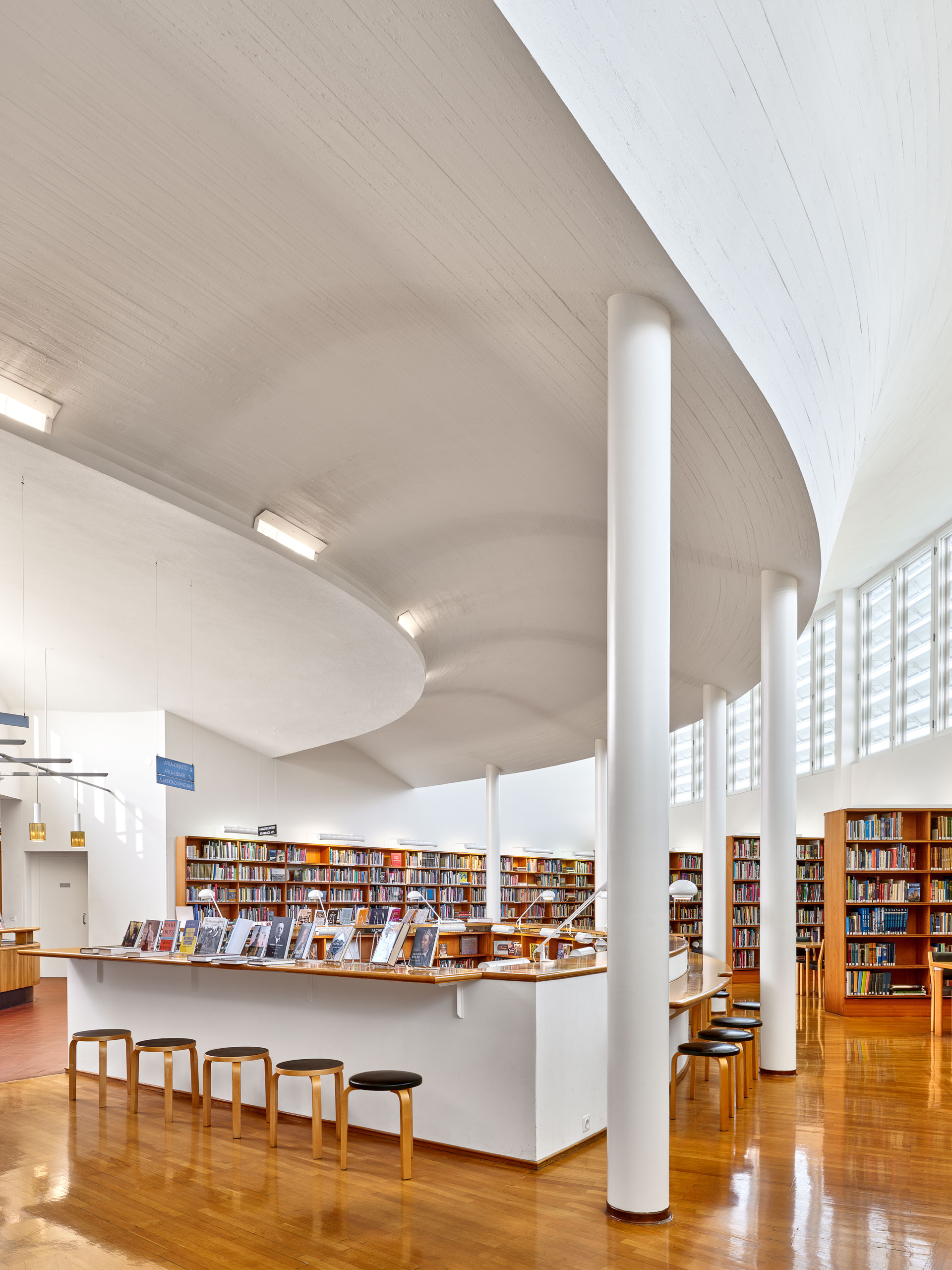 Seinäjoki Library- Arch. Alvar Aalto – Seinäjoki – Finland Seinäjoki Library- Arch. Alvar Aalto – Seinäjoki – Finland