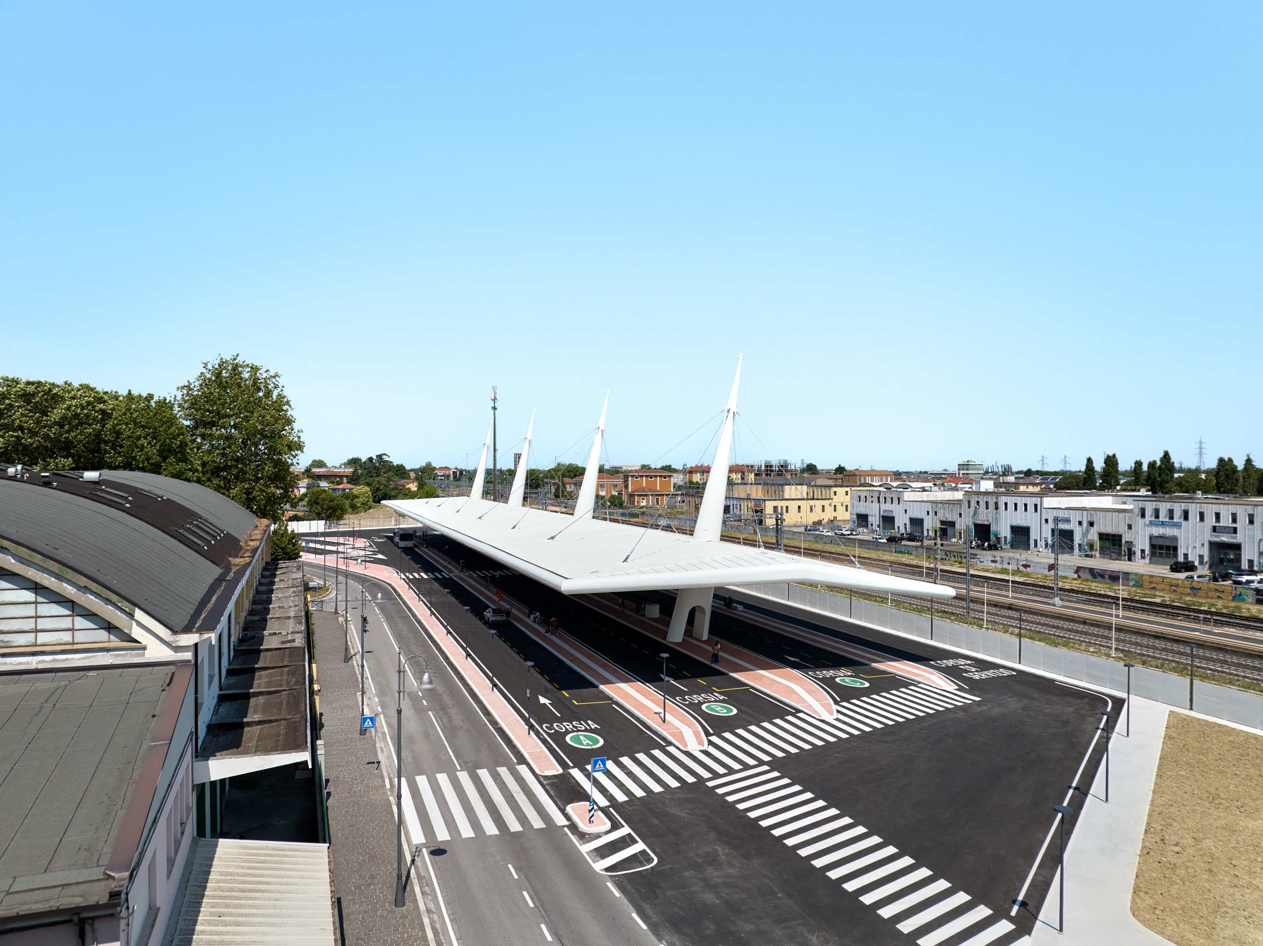Nuova Autostazione Cesena – Studio Associato Barbieri Tappi + MATE – Cesena Nuova Autostazione Cesena – Studio Associato Barbieri Tappi + MATE – Cesena