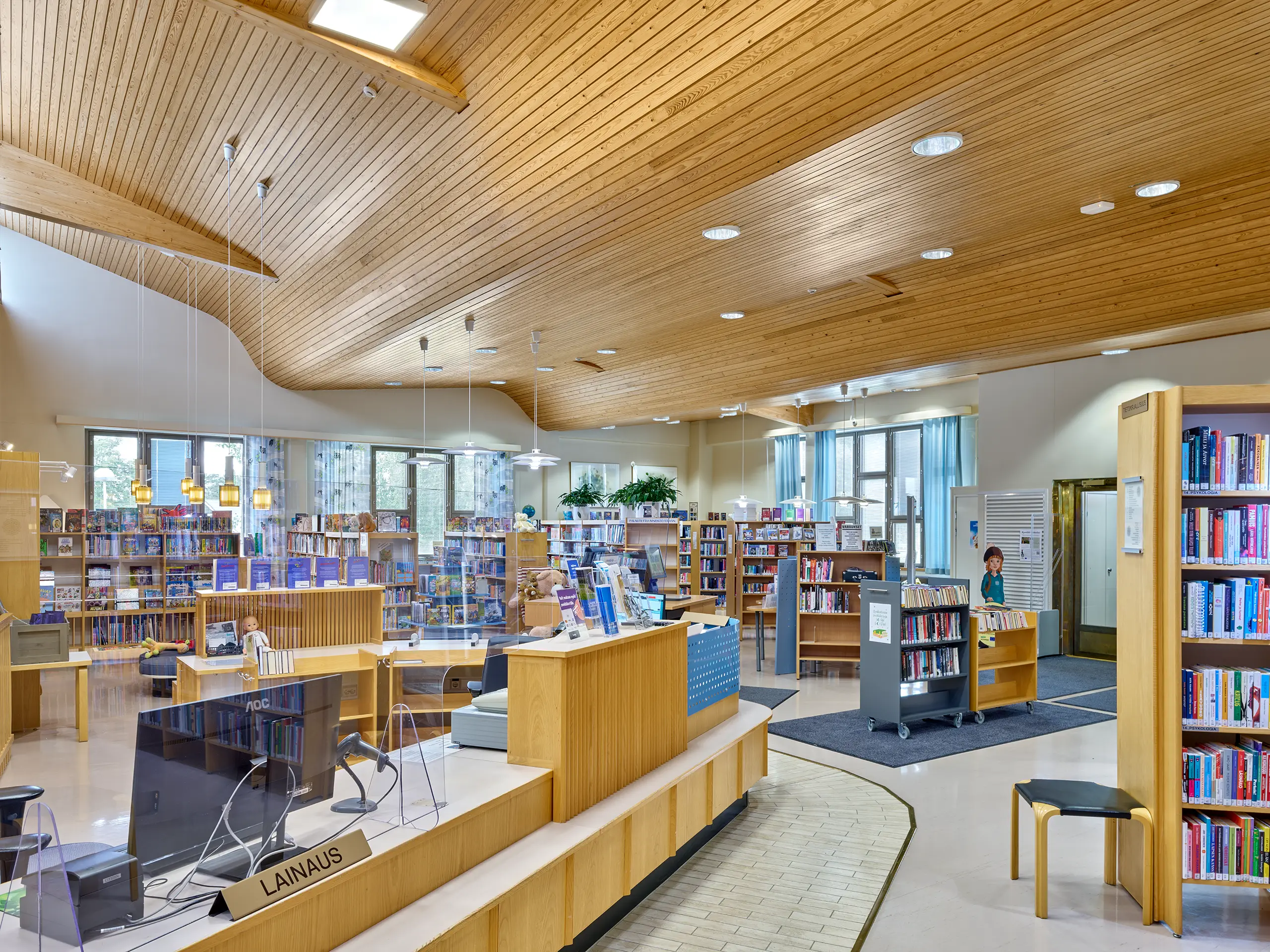 Alajärvi City Library - Arch. Alvar Aalto - Arch. Elissa Aalto - Alajärvi - Finland