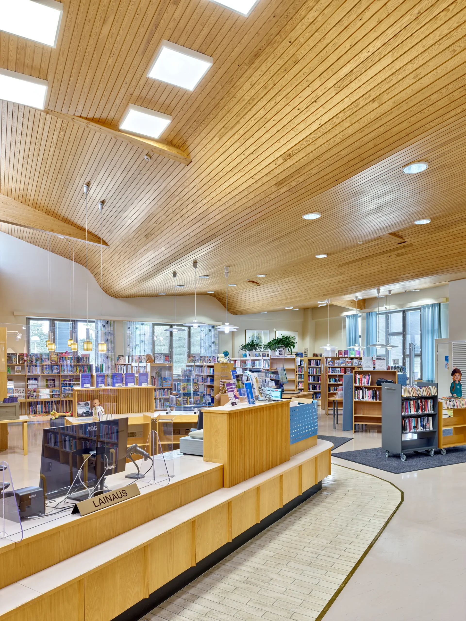 Alajärvi City Library - Arch. Alvar Aalto - Arch. Elissa Aalto - Alajärvi - Finland