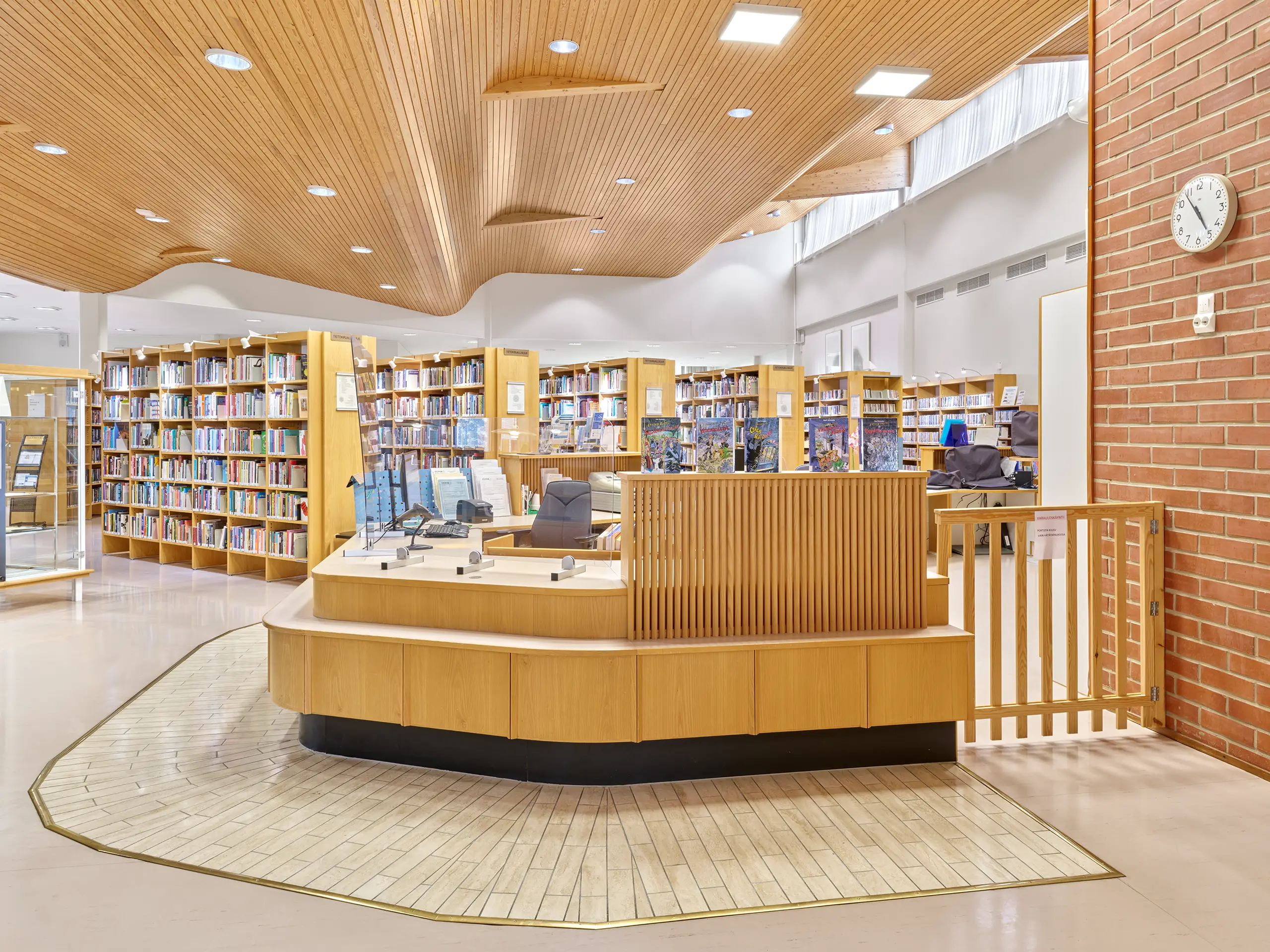 Alajärvi City Library - Arch. Alvar Aalto - Arch. Elissa Aalto - Alajärvi - Finland