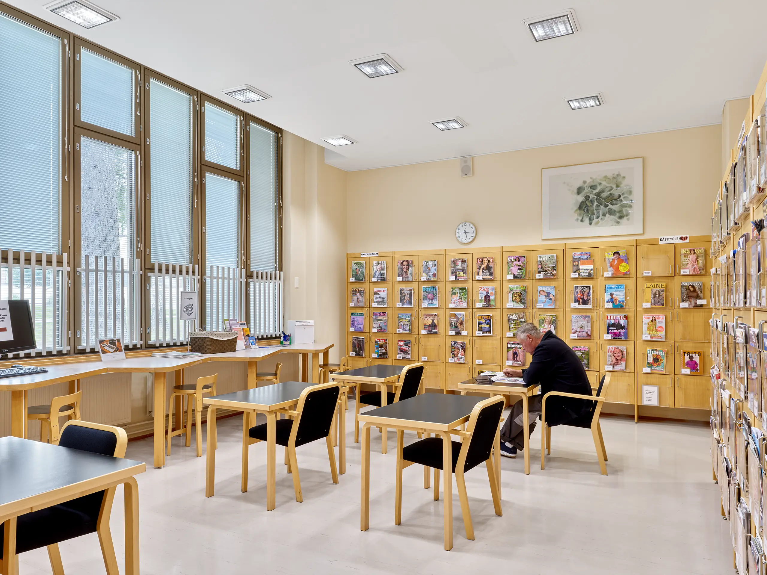 Alajärvi City Library - Arch. Alvar Aalto - Arch. Elissa Aalto - Alajärvi - Finland