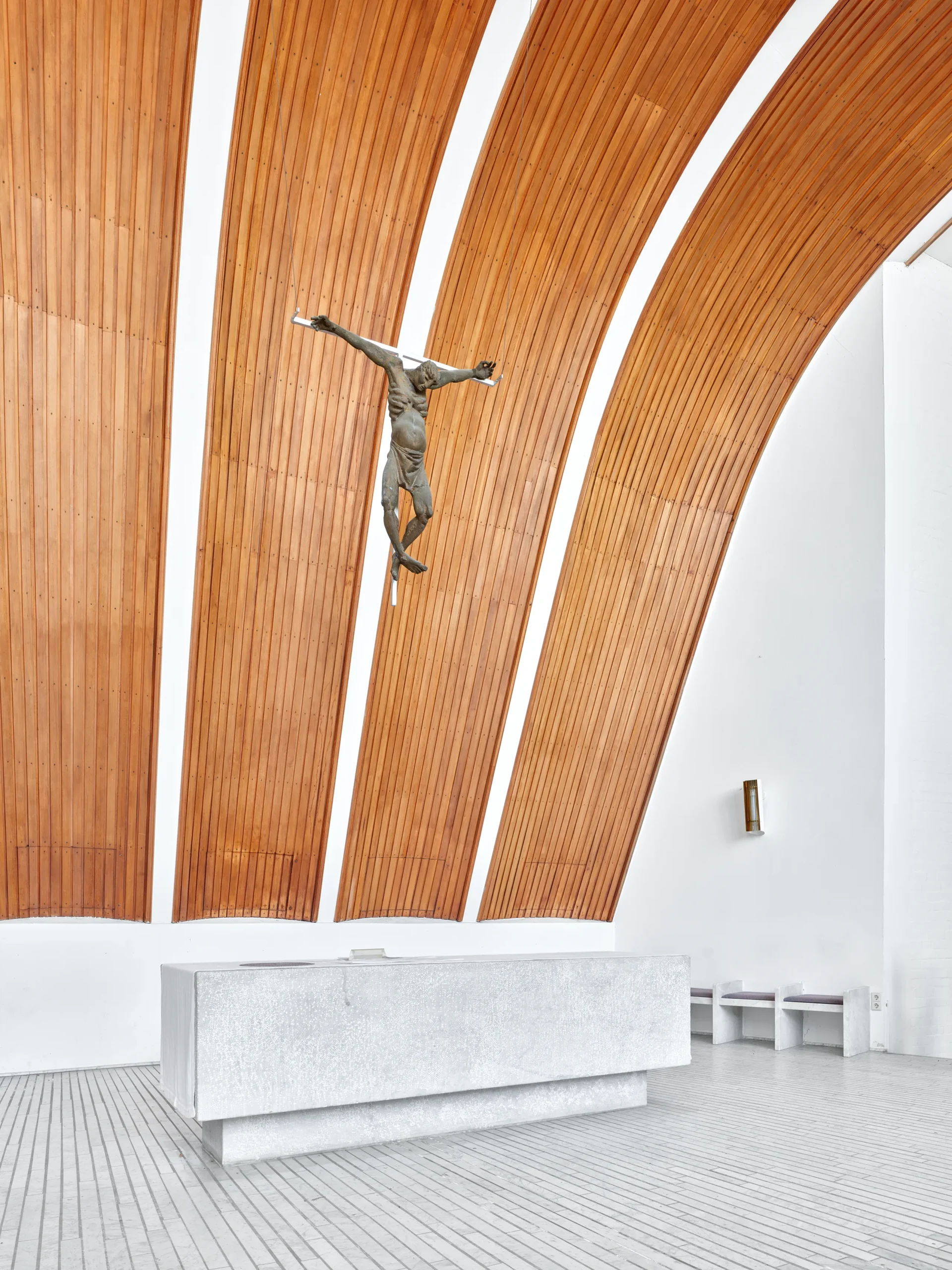 Federico-Covre_Alvar-Elissa-Aalto_Heilig-Geist-Kirche_1959-1962_Wolfsburg_DE_2026_45 Heilig-Geist-Kirche - Alvar Aalto - Wolfsburg - Germany
